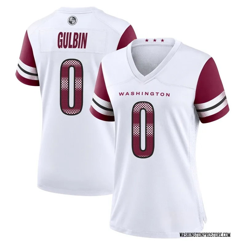 White Women's Matt Gulbin Washington Commanders Game Jersey