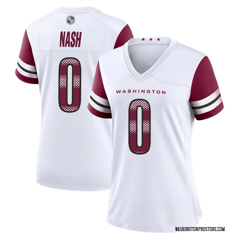 White Women's Nick Nash Washington Commanders Game Jersey