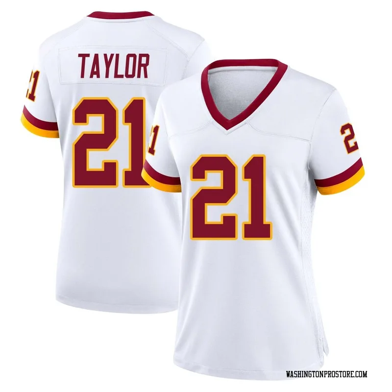 White Women's Sean Taylor Washington Commanders Game Jersey