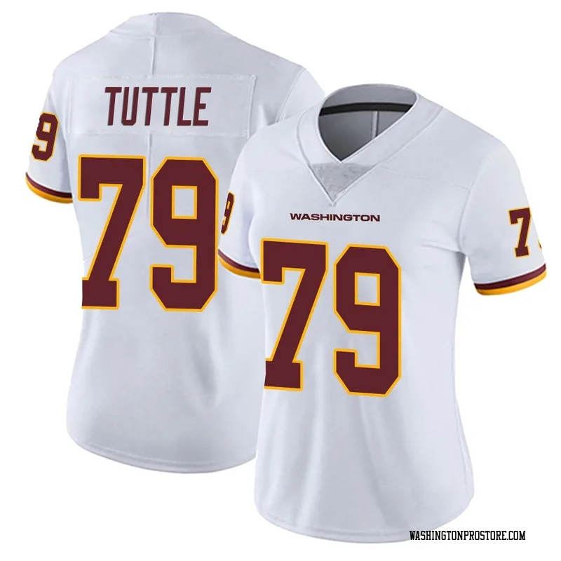 White Women's Shy Tuttle Washington Commanders Limited Vapor Untouchable Jersey