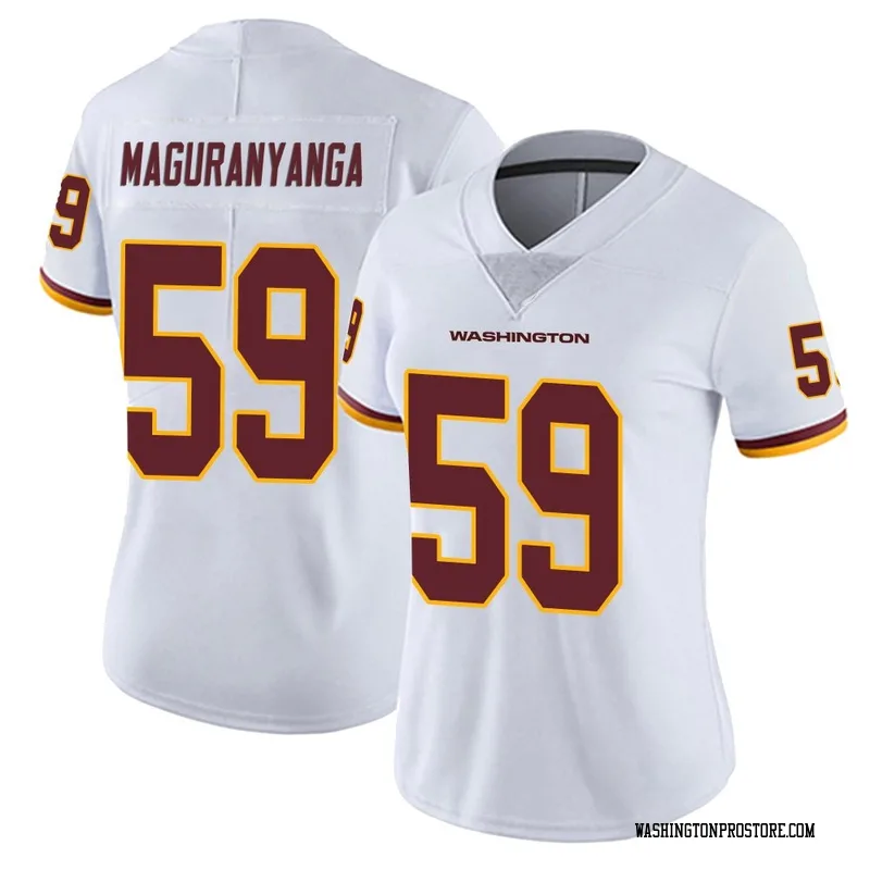 White Women's T.J. Maguranyanga Washington Commanders Limited Vapor Untouchable Jersey
