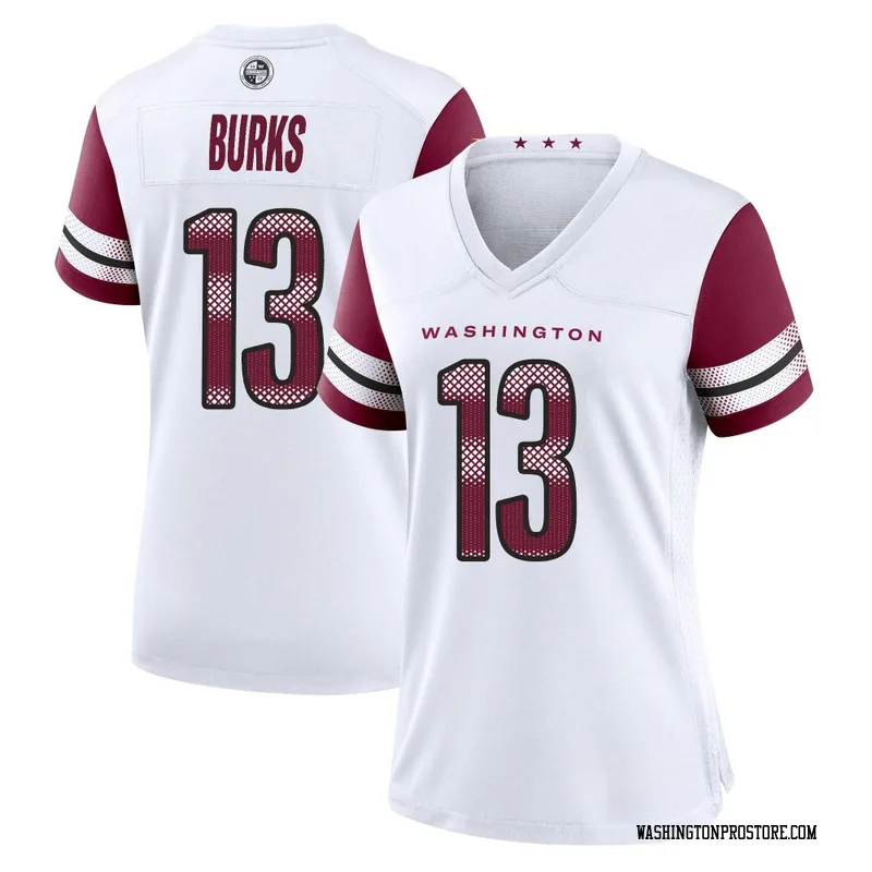 White Women's Treylon Burks Washington Commanders Game Jersey