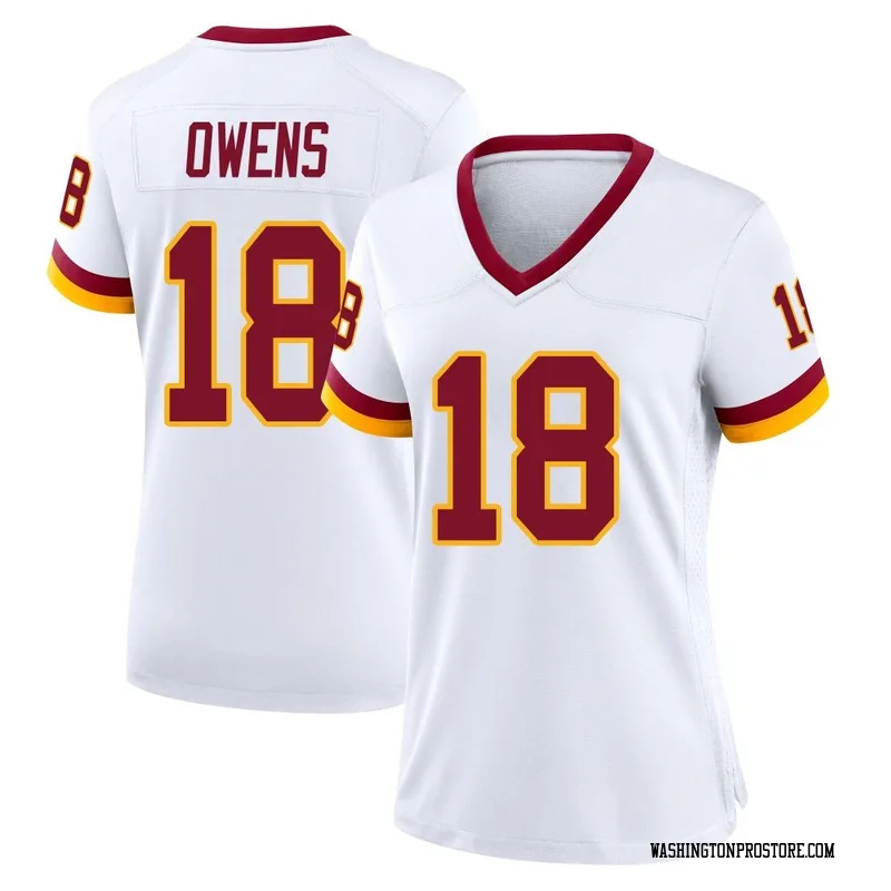 White Women's Tyler Owens Washington Commanders Game Jersey
