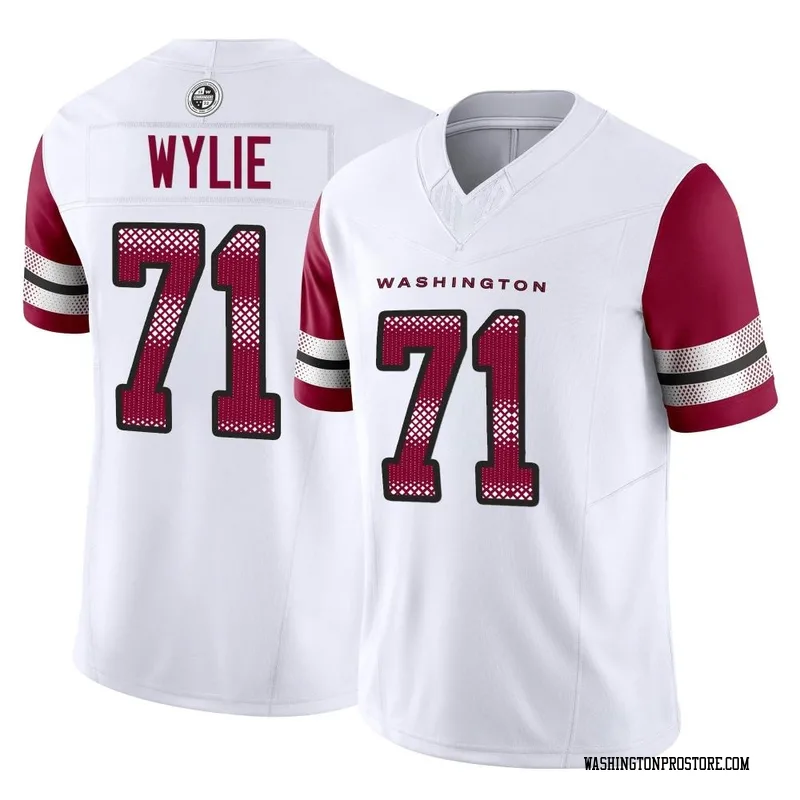 White Youth Andrew Wylie Washington Commanders Limited Vapor F.U.S.E. Jersey