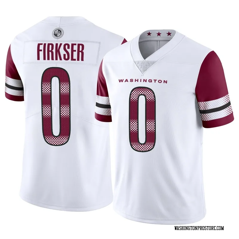 White Youth Anthony Firkser Washington Commanders Limited Vapor Jersey