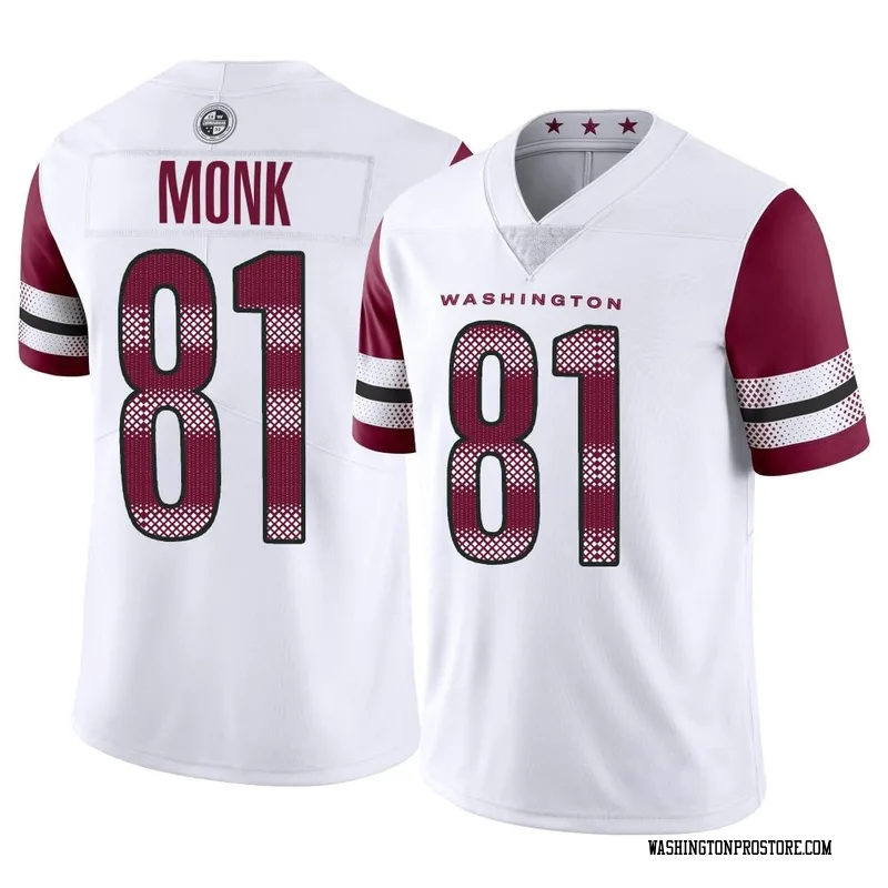White Youth Art Monk Washington Commanders Limited Vapor Jersey