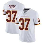 White Youth Car'lin Vigers Washington Commanders Limited Vapor Untouchable Jersey
