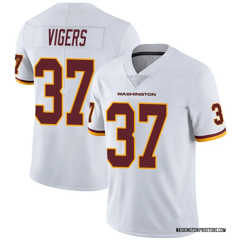 White Youth Car'lin Vigers Washington Commanders Limited Vapor Untouchable Jersey