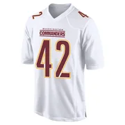 White Youth Charley Taylor Washington Commanders Game Tundra Fashion Jersey