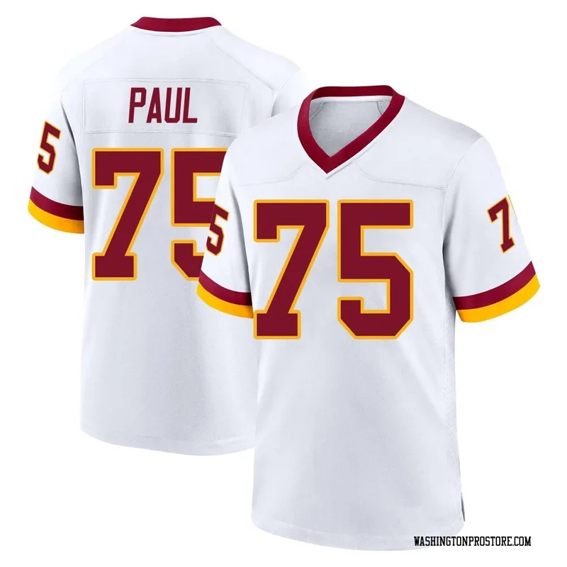 White Youth Chris Paul Washington Commanders Game Jersey