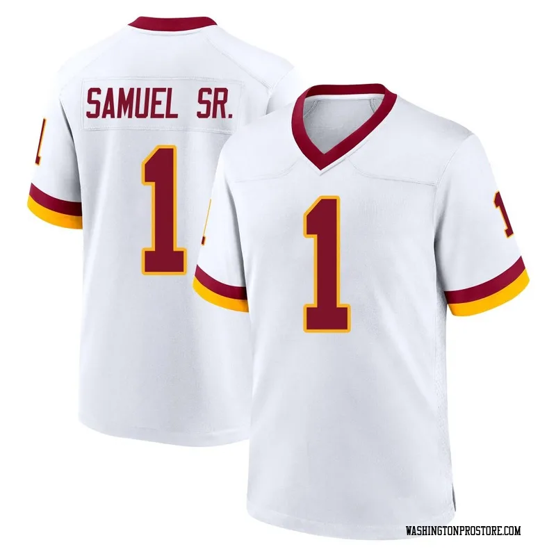 White Youth Deebo Samuel Sr. Washington Commanders Game Jersey