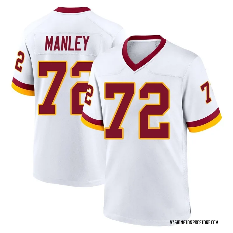 White Youth Dexter Manley Washington Commanders Game Jersey
