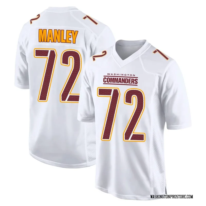 White Youth Dexter Manley Washington Commanders Game Tundra Fashion Jersey