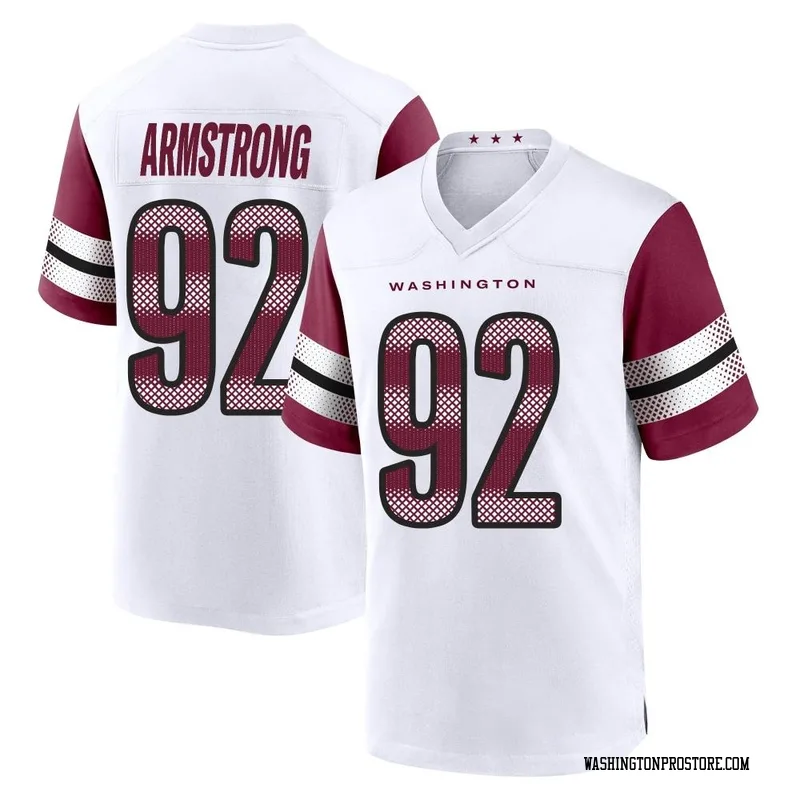 White Youth Dorance Armstrong Washington Commanders Game Jersey