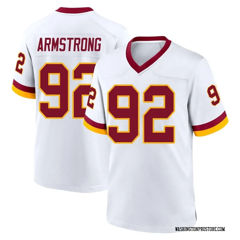 White Youth Dorance Armstrong Washington Commanders Game Jersey