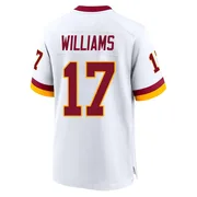 White Youth Doug Williams Washington Commanders Game Jersey