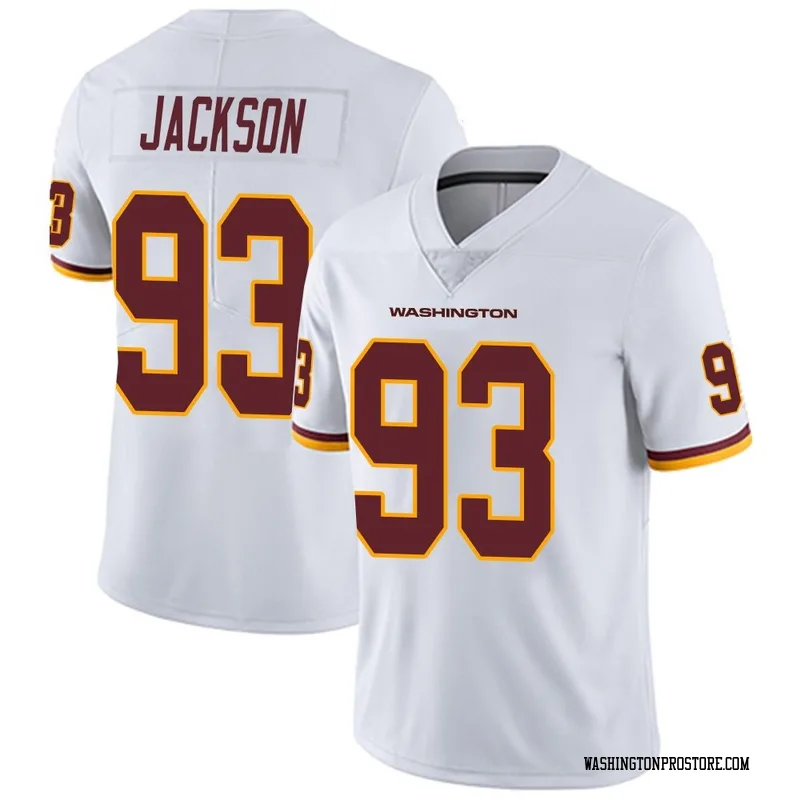 White Youth Drake Jackson Washington Commanders Limited Vapor Untouchable Jersey
