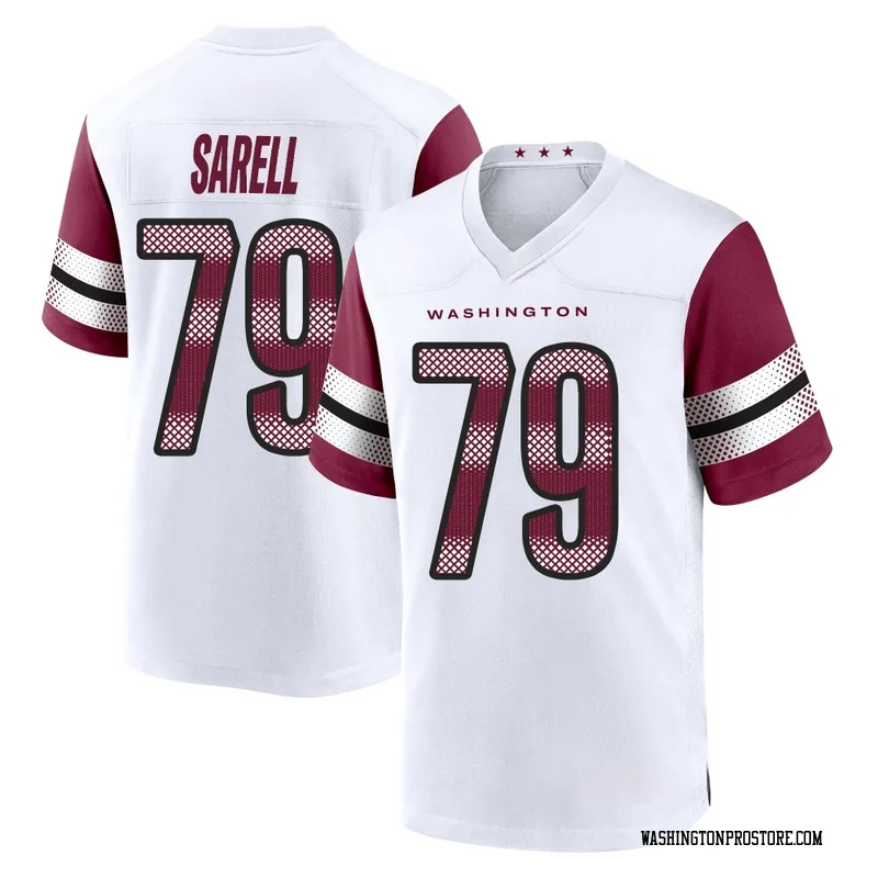 White Youth Foster Sarell Washington Commanders Game Jersey