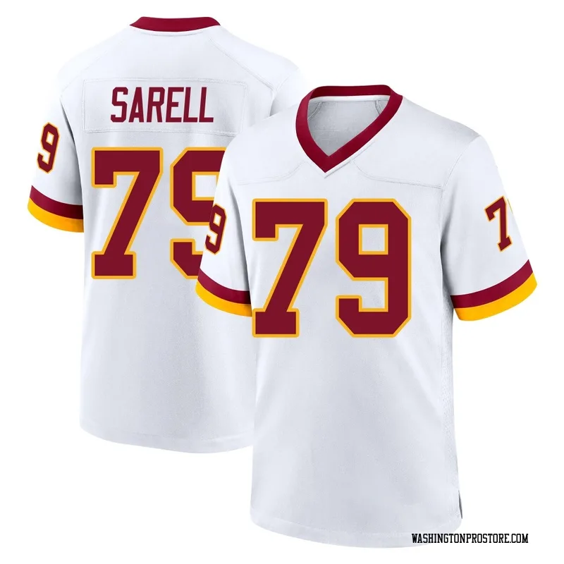 White Youth Foster Sarell Washington Commanders Game Jersey