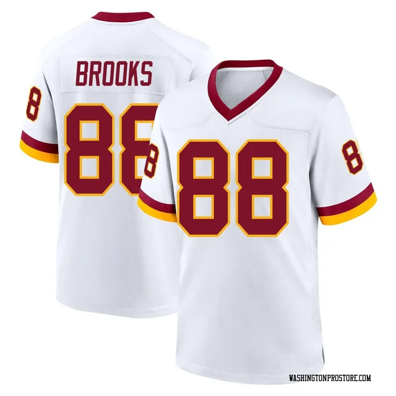White Youth Ja'Corey Brooks Washington Commanders Game Jersey