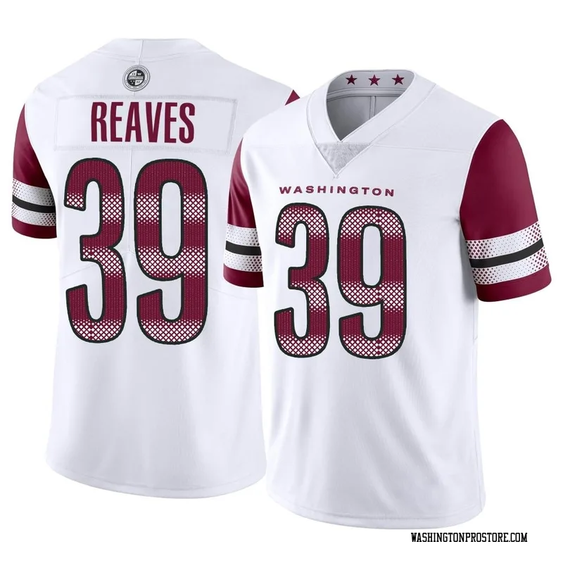 White Youth Jeremy Reaves Washington Commanders Limited Vapor Jersey