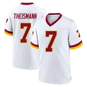 White Youth Joe Theismann Washington Commanders Game Jersey