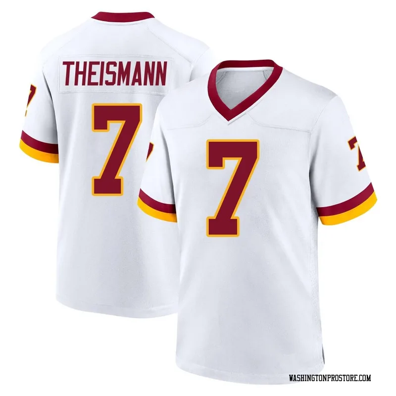 White Youth Joe Theismann Washington Commanders Game Jersey