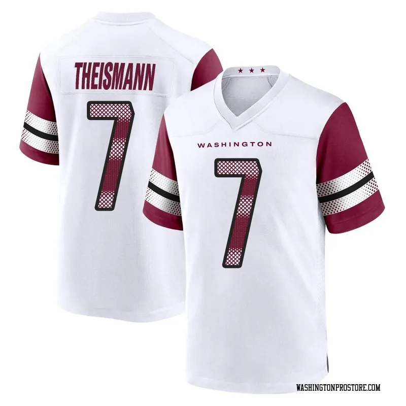 White Youth Joe Theismann Washington Commanders Game Jersey