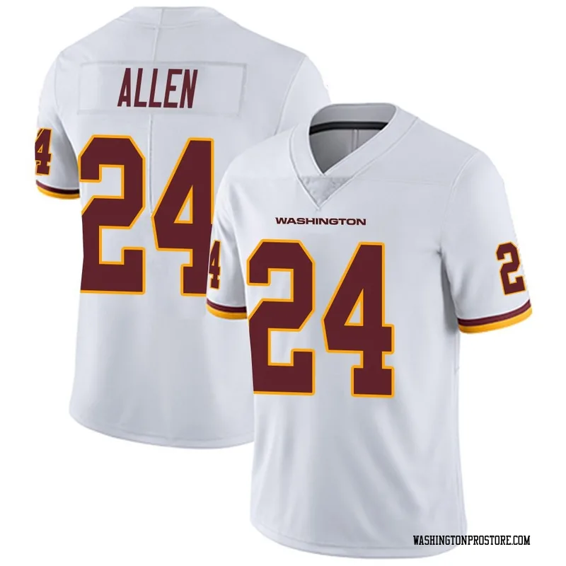 White Youth Kazmeir Allen Washington Commanders Limited Vapor Untouchable Jersey