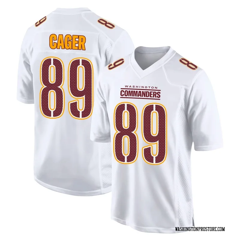 White Youth Lawrence Cager Washington Commanders Game Tundra Fashion Jersey