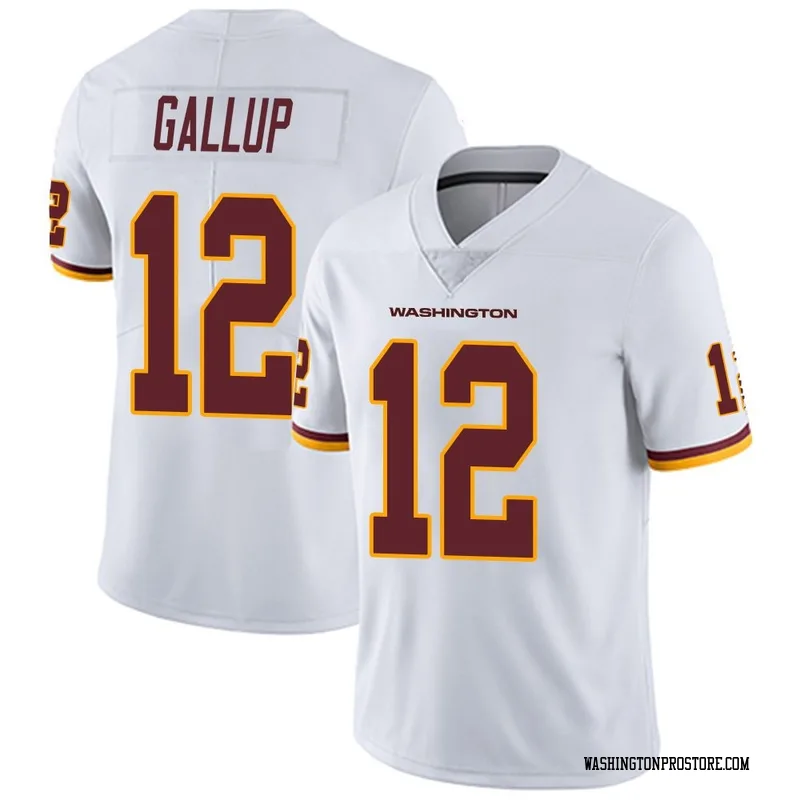 White Youth Michael Gallup Washington Commanders Limited Vapor Untouchable Jersey