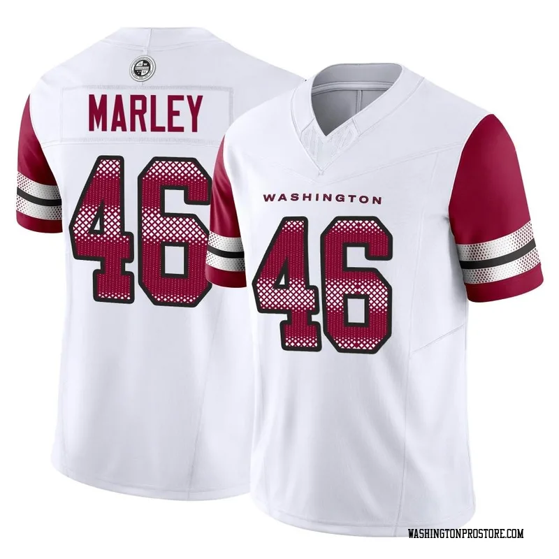 White Youth Nico Marley Washington Commanders Limited Vapor F.U.S.E. Jersey