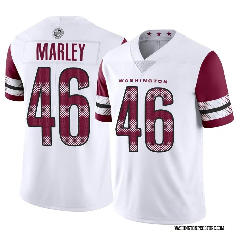 White Youth Nico Marley Washington Commanders Limited Vapor Jersey
