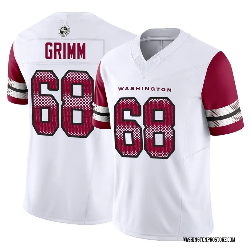 White Youth Russ Grimm Washington Commanders Limited Vapor F.U.S.E. Jersey