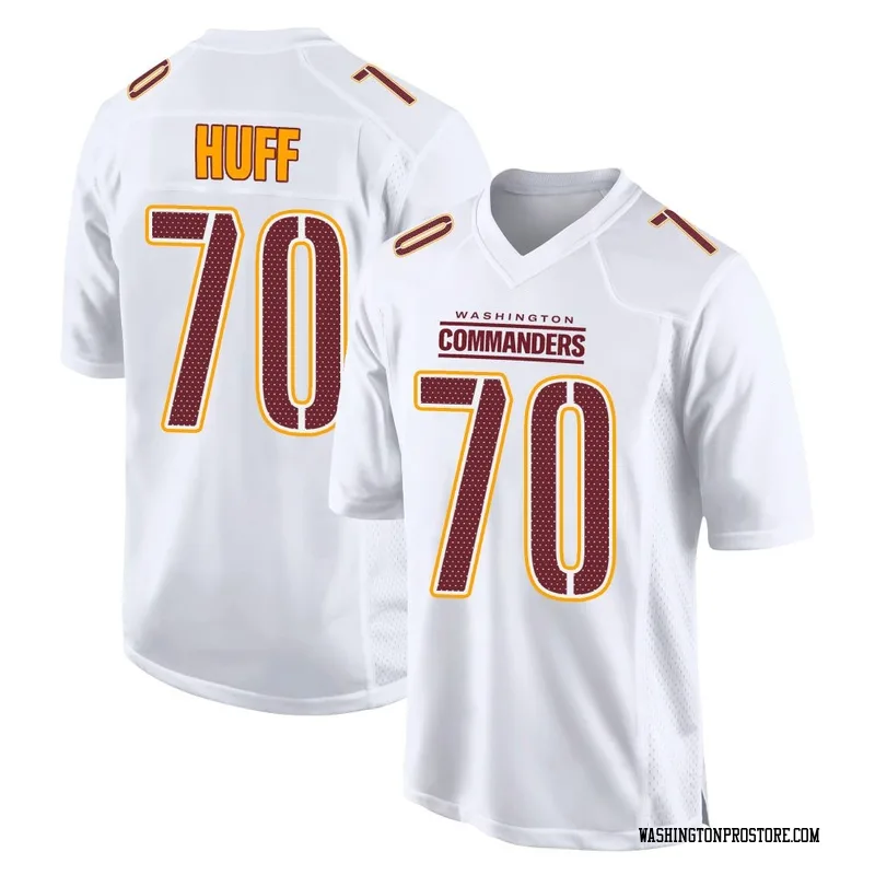 White Youth Sam Huff Washington Commanders Game Tundra Fashion Jersey