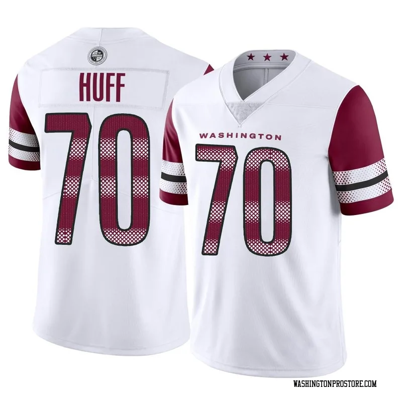White Youth Sam Huff Washington Commanders Limited Vapor Jersey