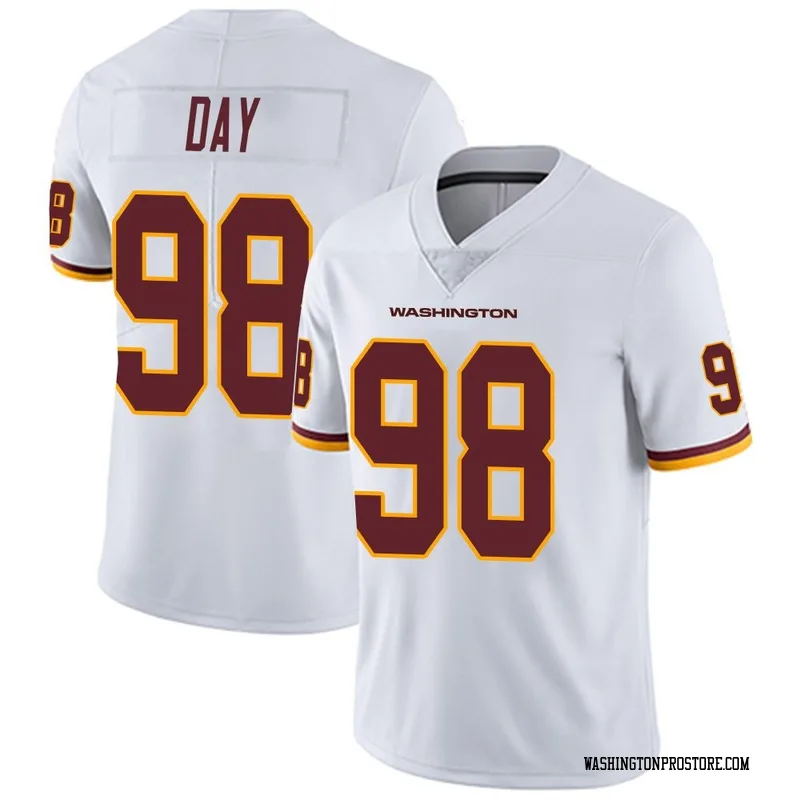 White Youth Sheldon Day Washington Commanders Limited Vapor Untouchable Jersey