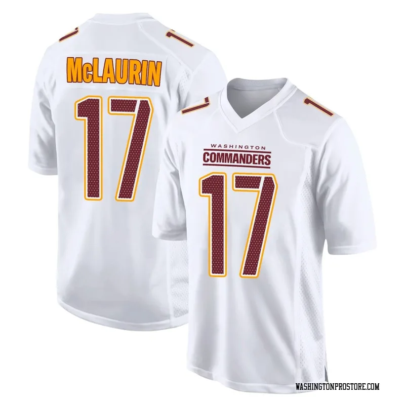 White Youth Terry McLaurin Washington Commanders Game Tundra Fashion Jersey