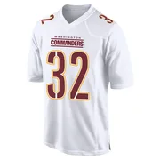 White Youth Xavier Henderson Washington Commanders Game Tundra Fashion Jersey